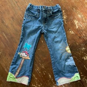 Mary Kate and Ashley Denim Jeans with accents